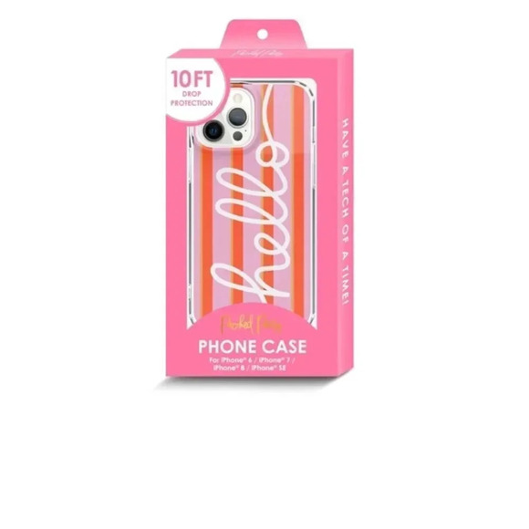 PACKED PARTY BARBIE THEME “HELLO” IPHONE CASE MULTIPLE SIZES 10ft DROP protect - Picture 1 of 16